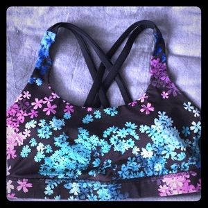 Lululemon Floral Sports Bra